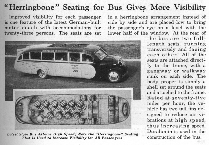 Illustration for article titled Sleek and Sexy Bus Concepts from the Future that Never Was